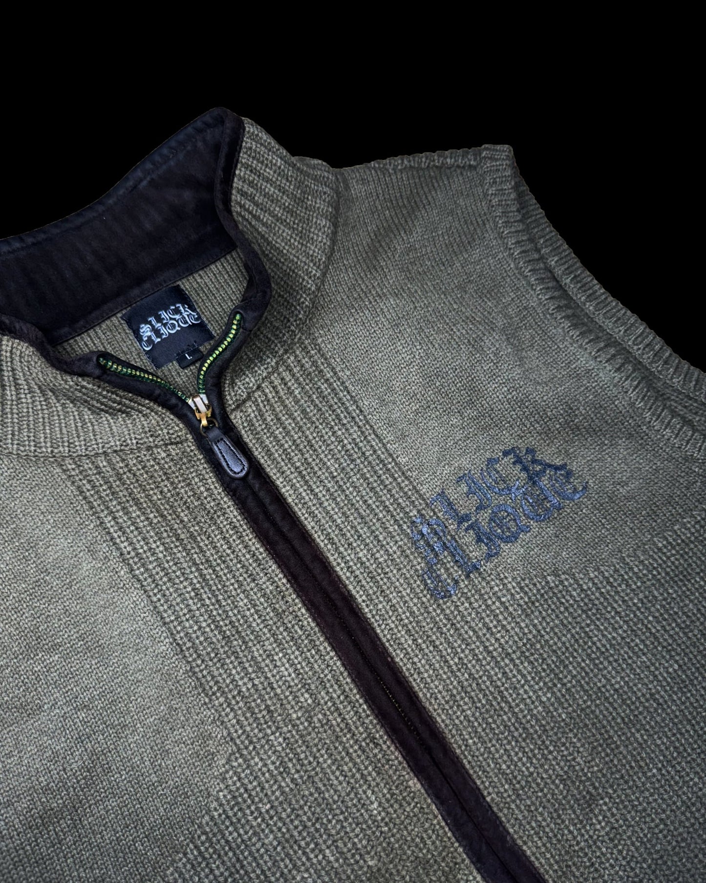SLICK CLIQUE “FULL ZIP VEST”