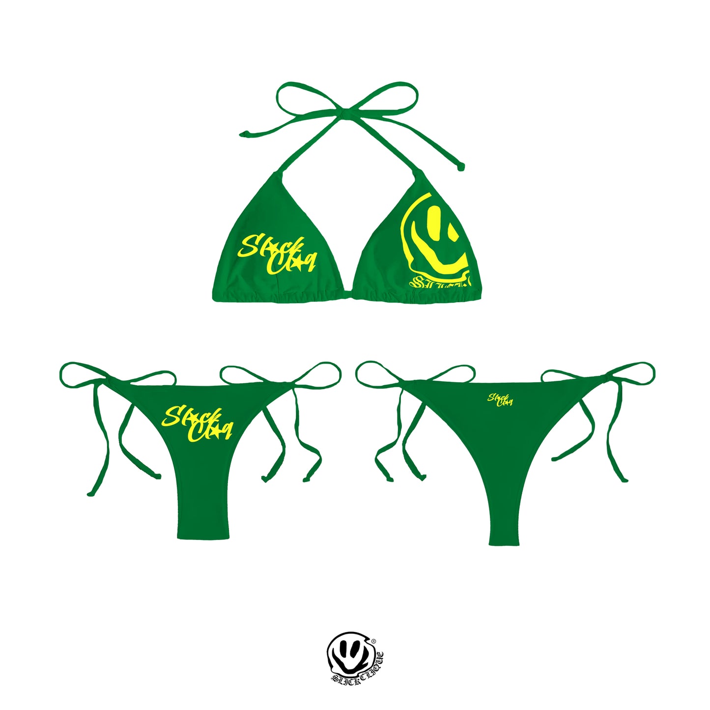 SLICK CLIQUE 'BIKINI (GREEN)