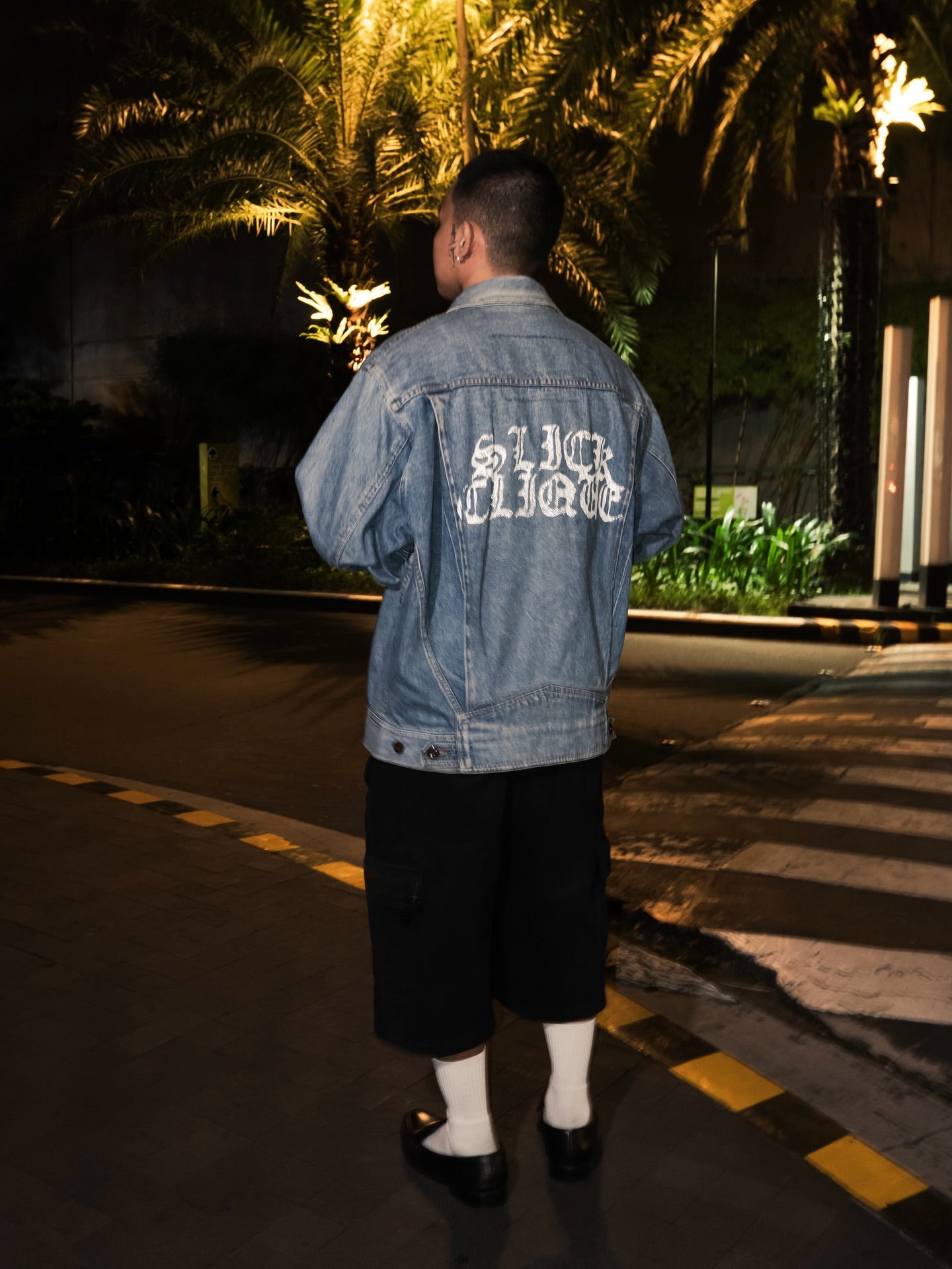 SLICK CLIQUE DENIM JACKET