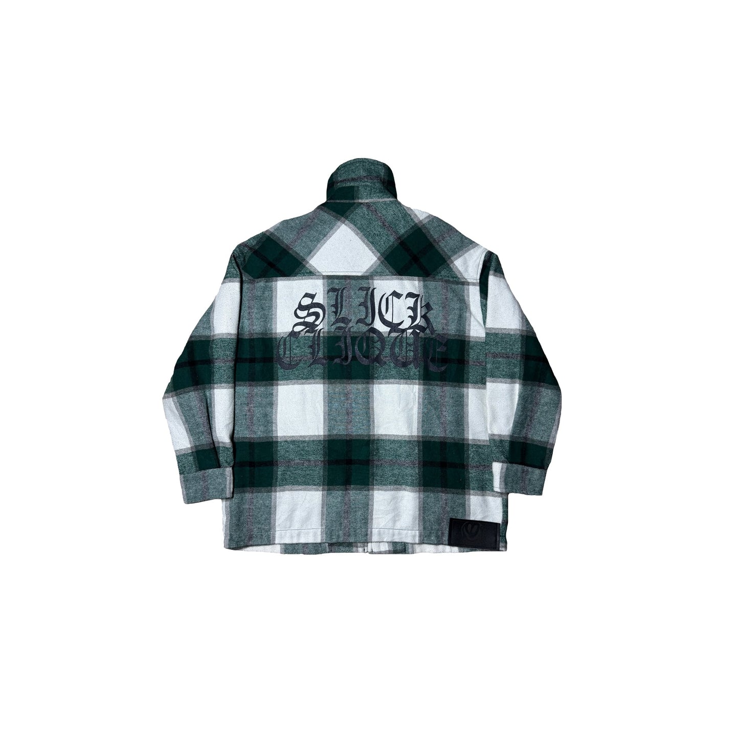 SLICK CLIQUE PLAID FLANNEL