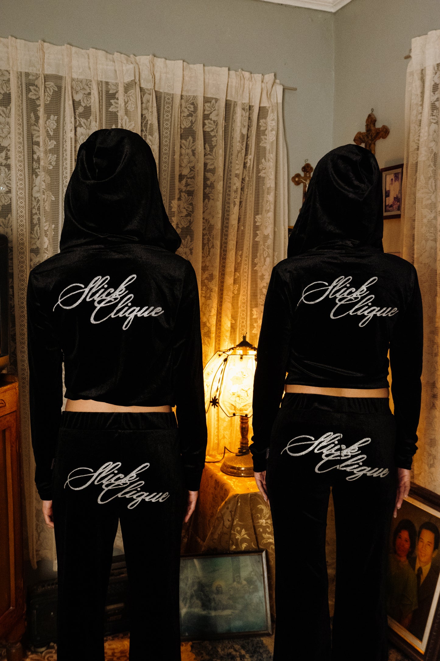 VELVET SET (GLITTER DESIGN)