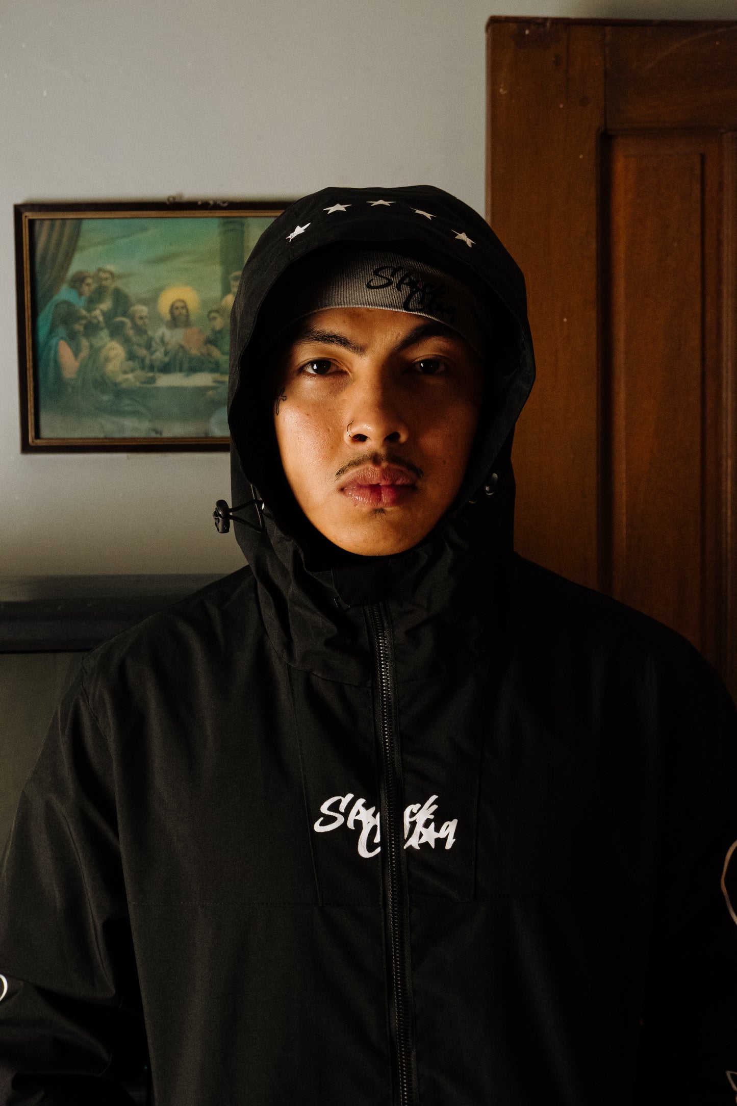 OG SKULL CAP GRAY (SLICK CLIQUE)