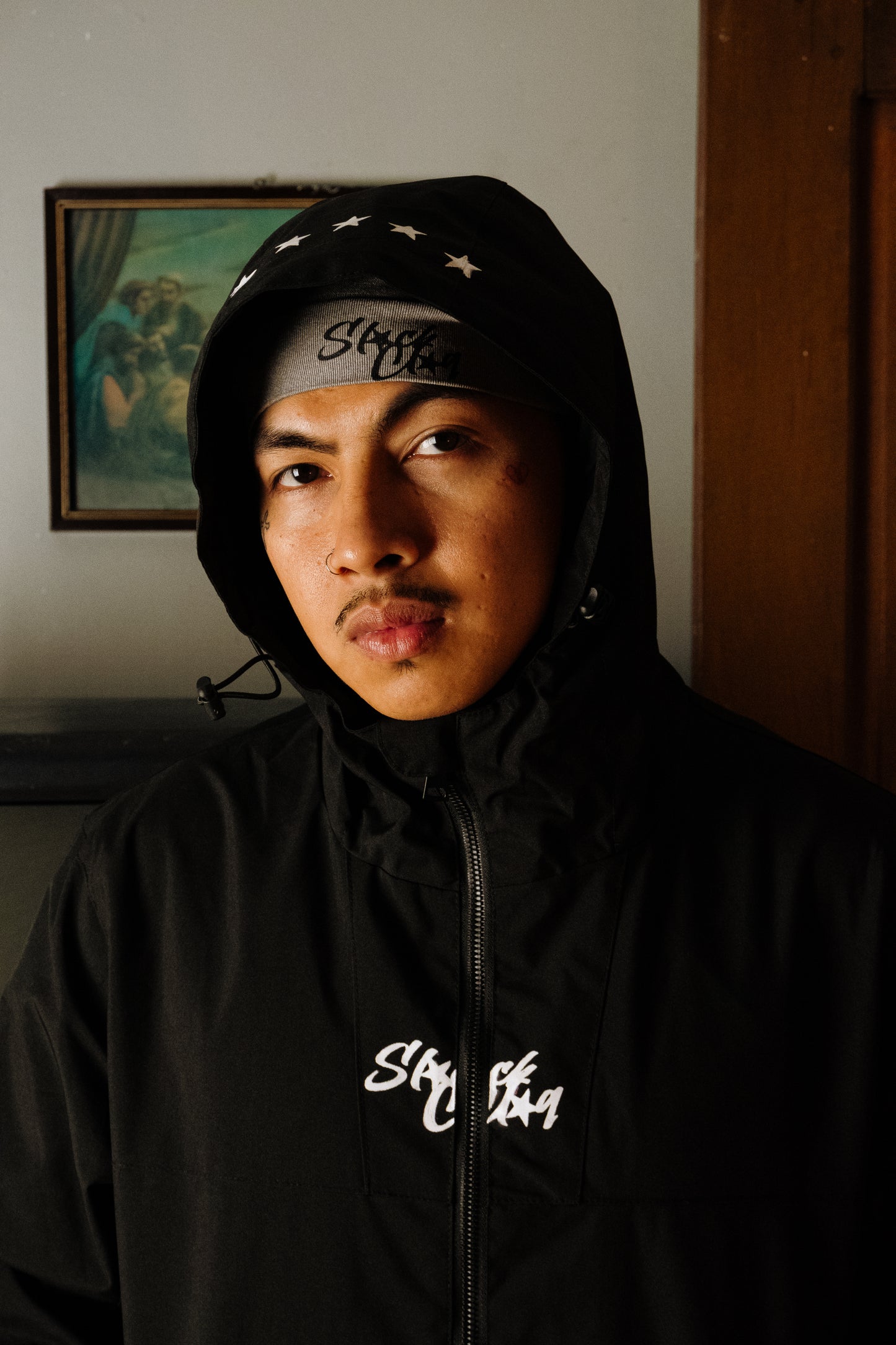 OG SKULL CAP GRAY (SLICK CLIQUE)