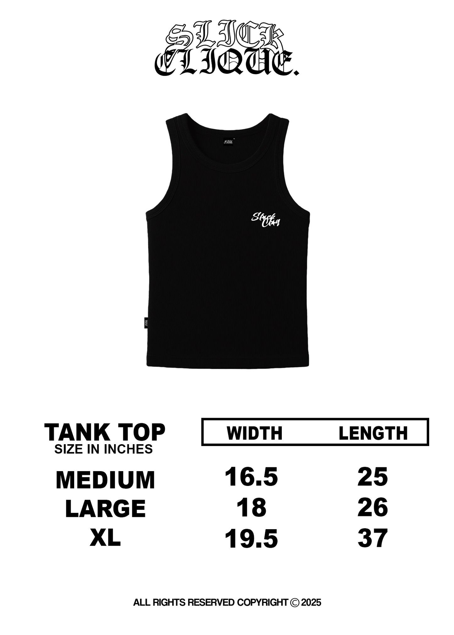 OG TANK TOP (BLACK)