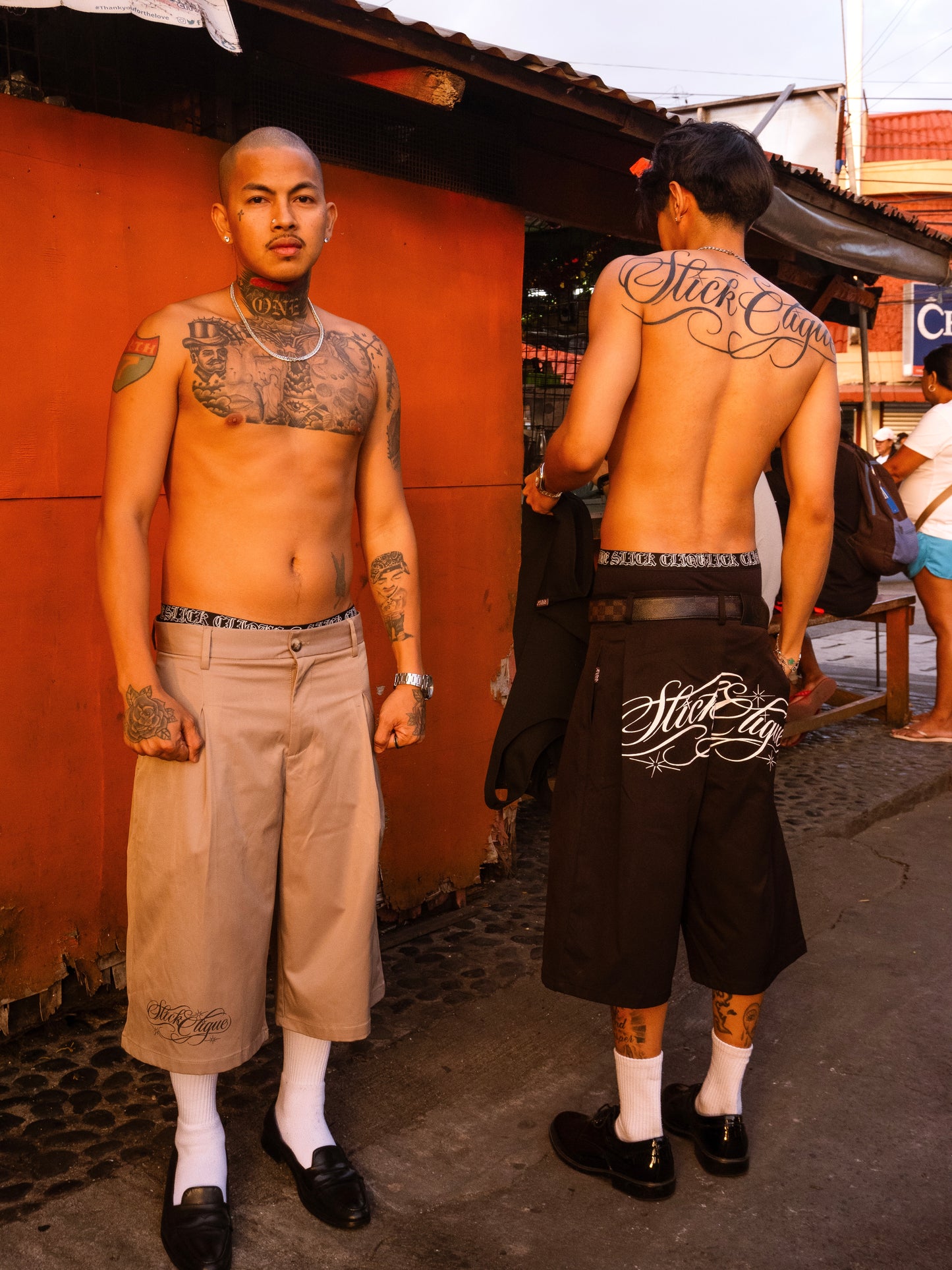 SLICK CLIQUE MEN BLACK BOXER