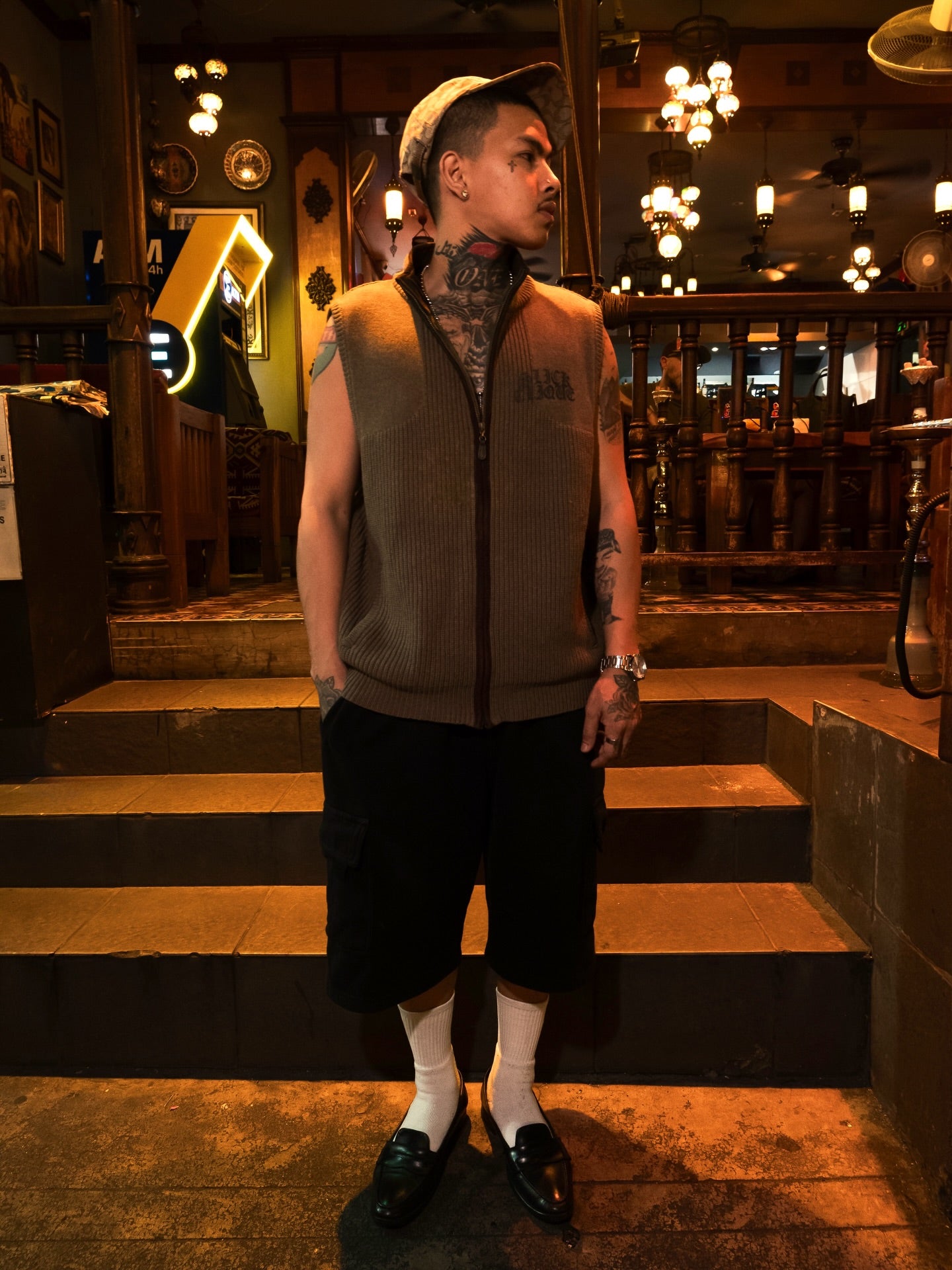 SLICK CLIQUE “FULL ZIP VEST”