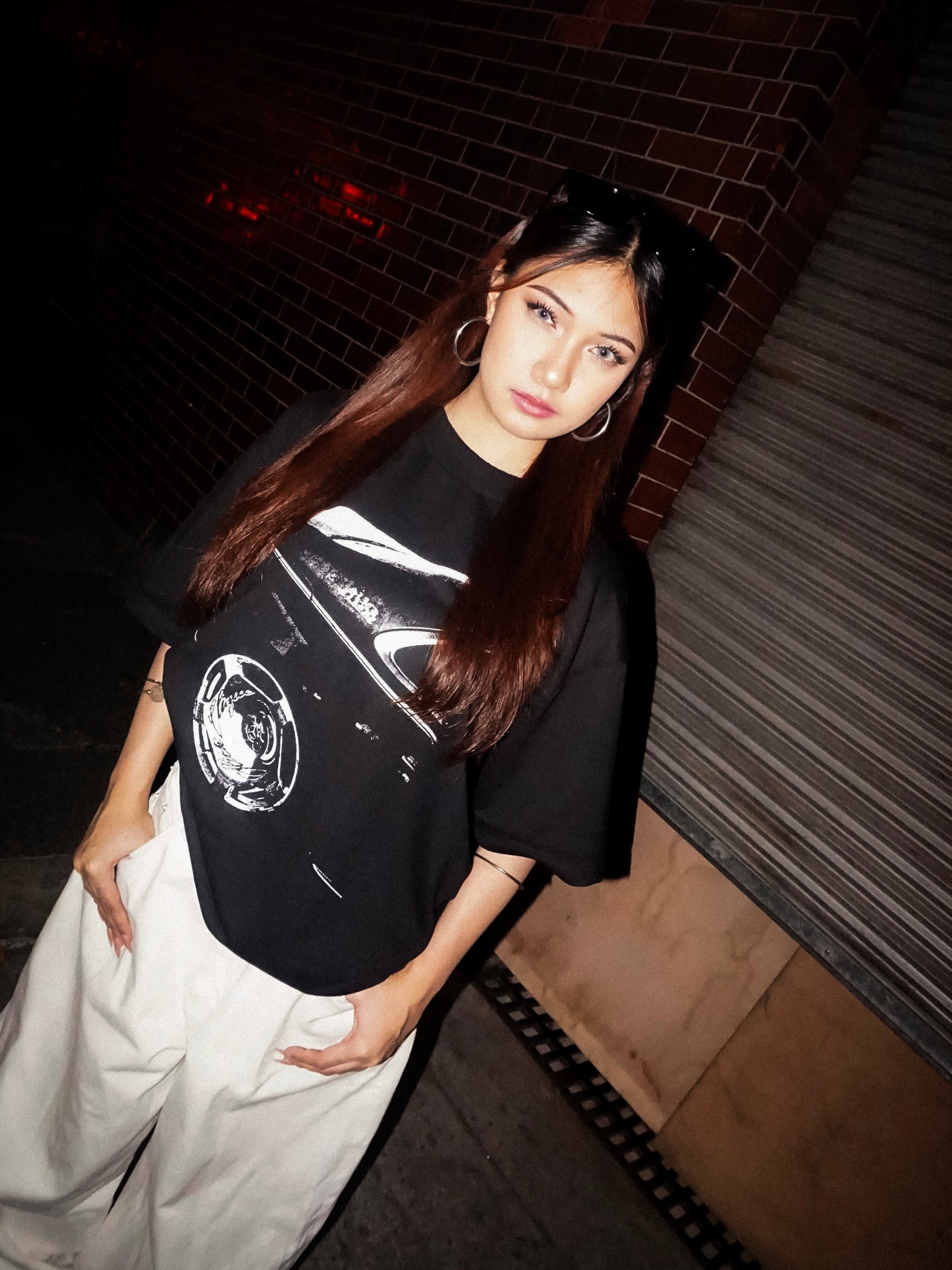 SLICK CLIQUE BENZ BLACK TEE
