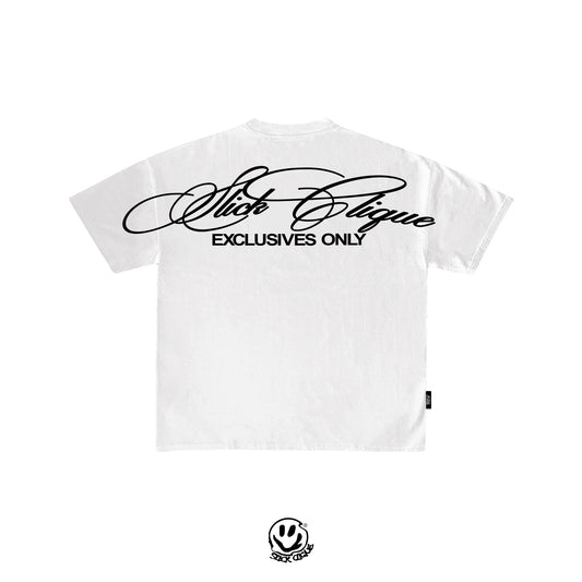 EXCLUSIVES ONLY WHITE (SLICK CLIQUE)