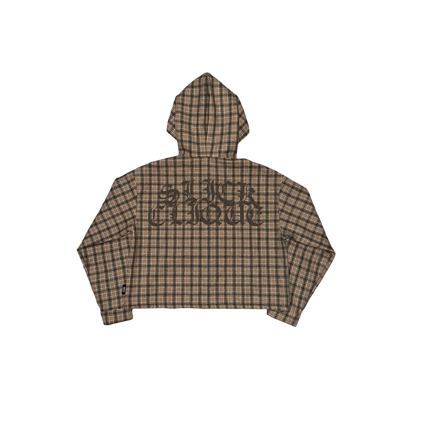 SLICK CLIQUE PLAID HOODIE