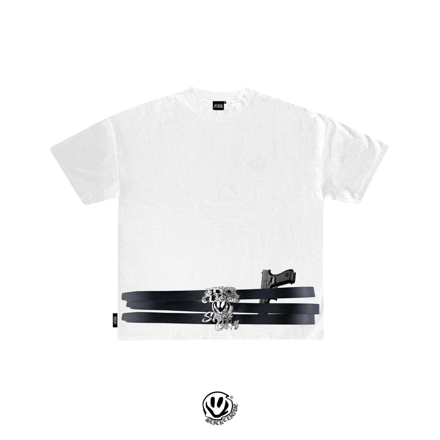 SLICK BELT STRAPPED WHITE (SLICK CLIQUE)