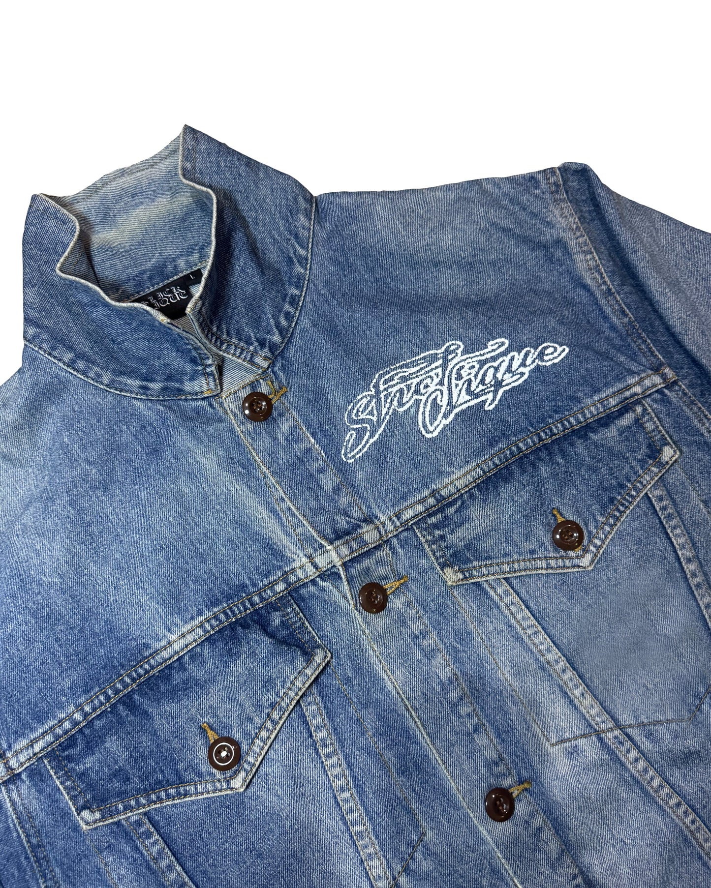 SLICK CLIQUE DENIM JACKET