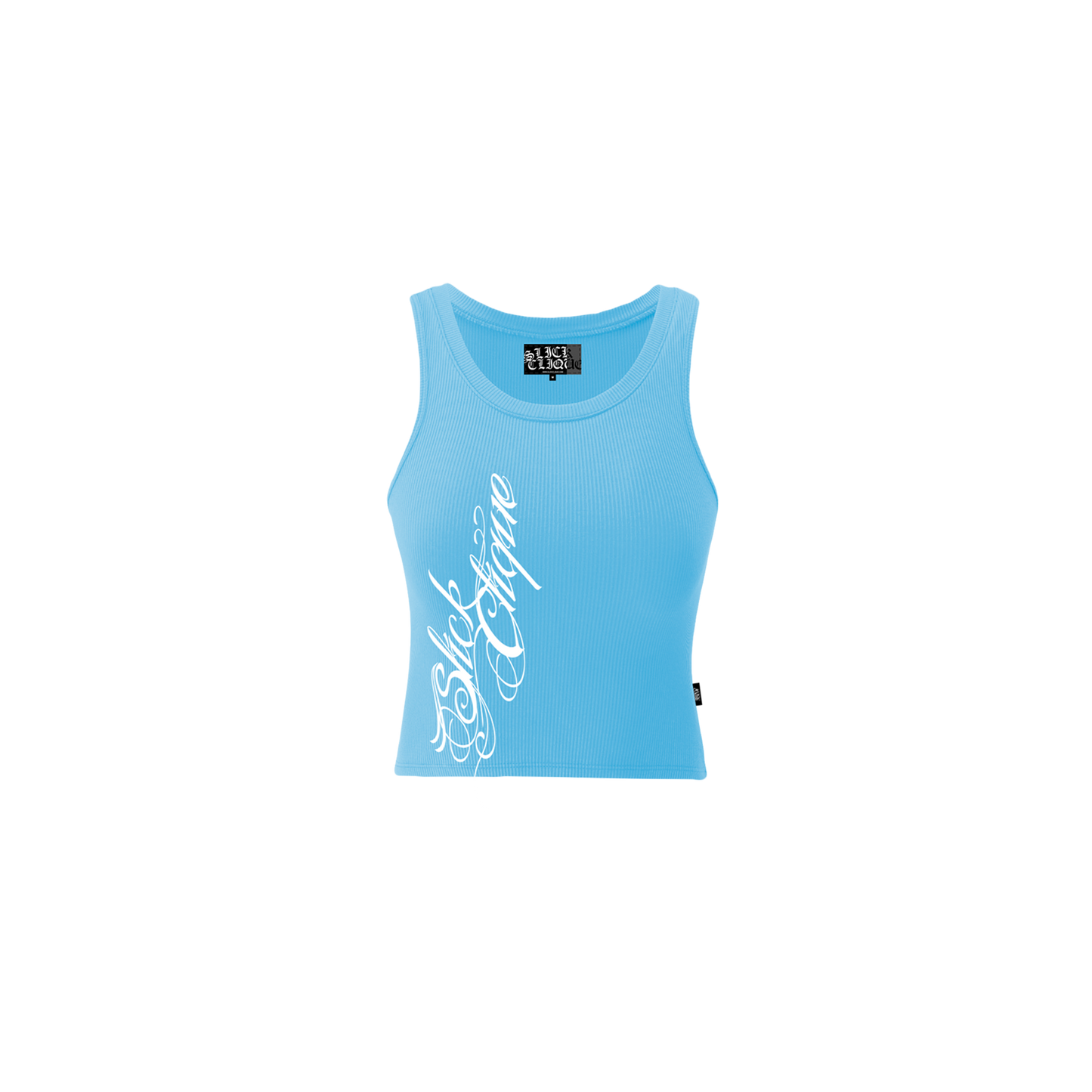 SLICK CLIQUE BABY BLUE WOMENS TANK TOP