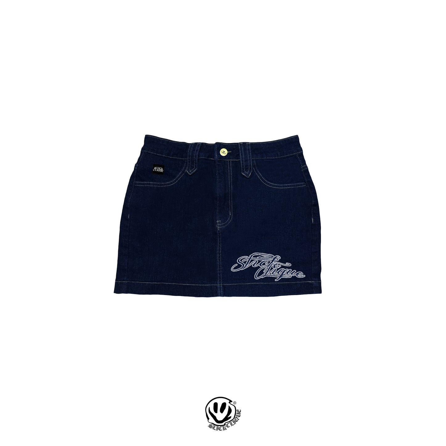 DENIM SKIRT (SLICK CLIQUE)