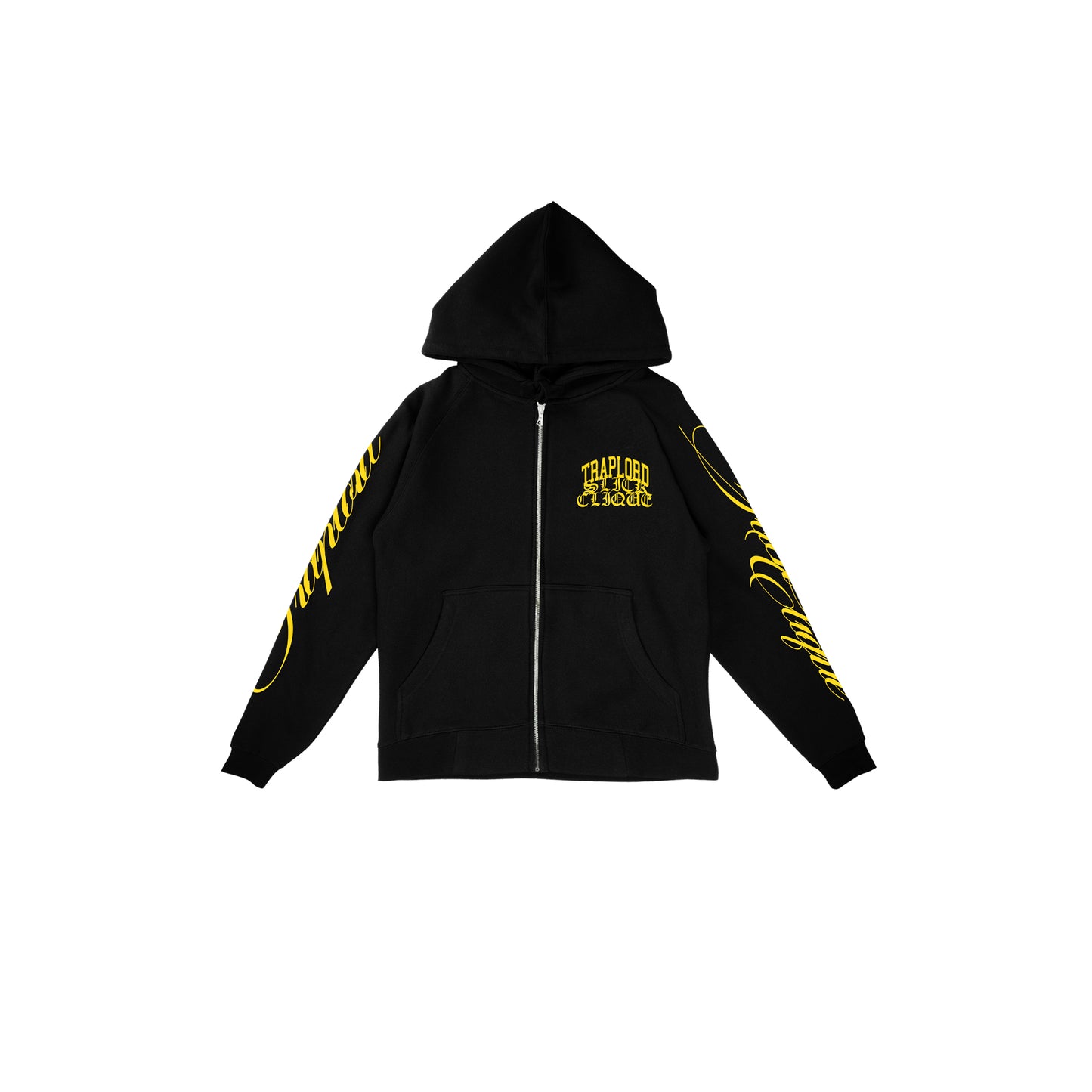 SLICK CLIQUE X TRAPLORD ZIP UP HOODIE