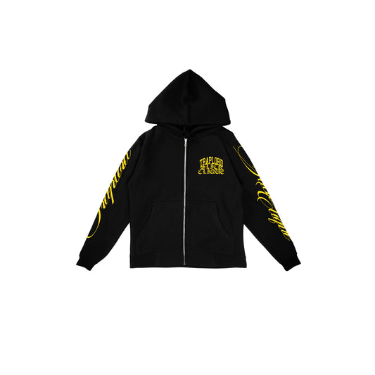 SLICK CLIQUE X TRAPLORD ZIP UP HOODIE