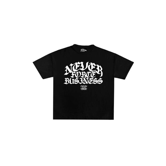 SLICK CLIQUE X TRAPLORD NFB BLACK TEE