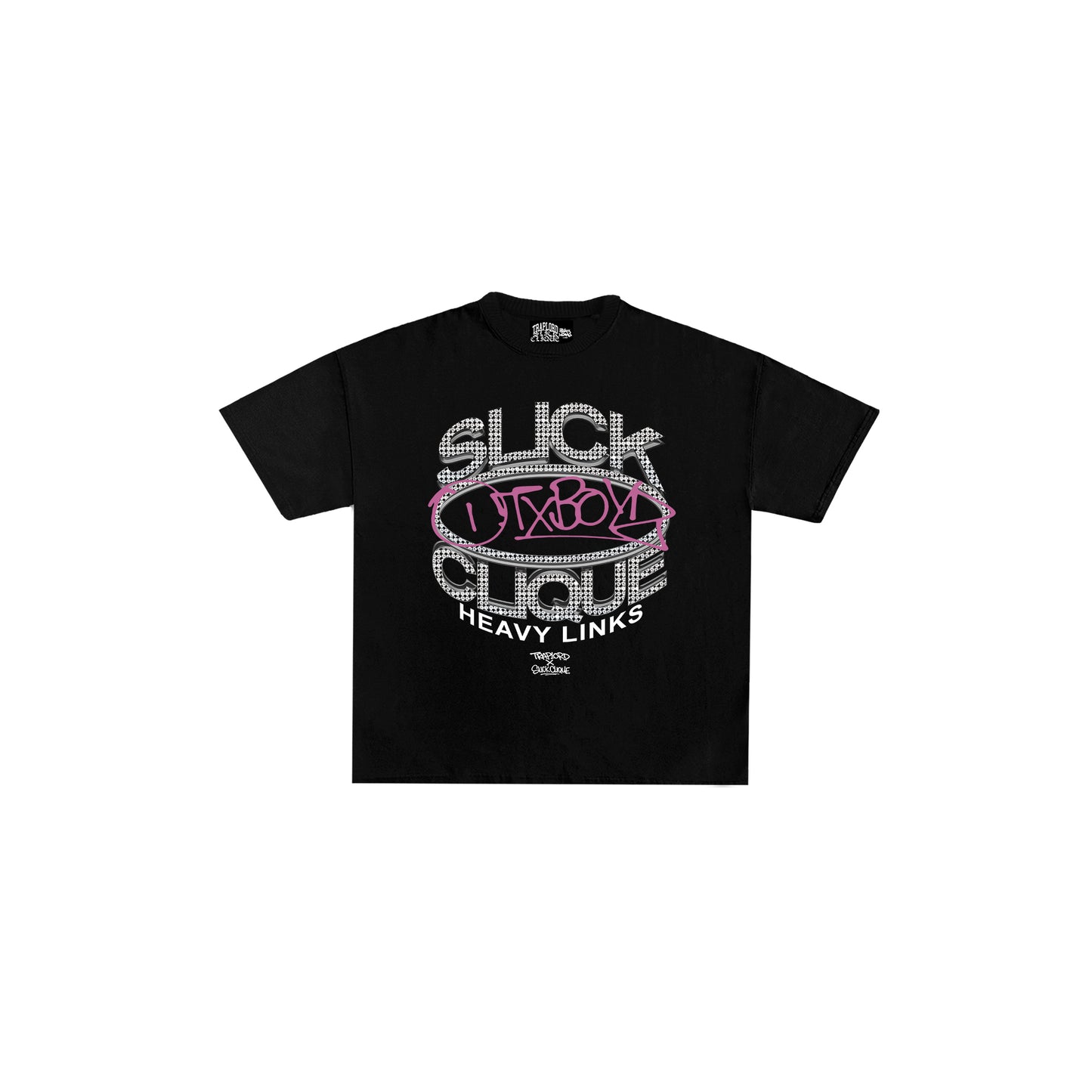 SLICK CLIQUE X OTX BOYZ BLACK TEE