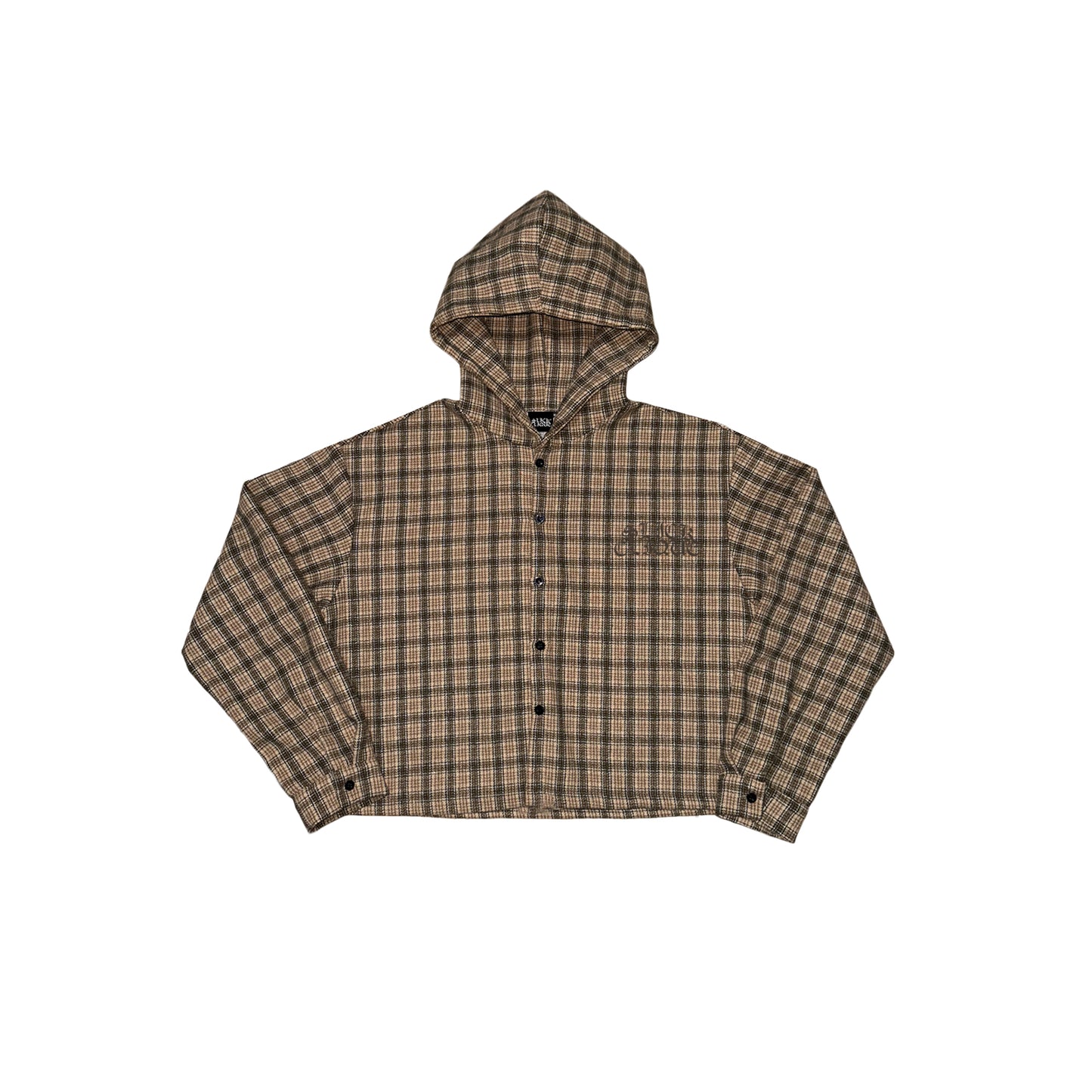 SLICK CLIQUE PLAID HOODIE