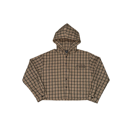 SLICK CLIQUE PLAID HOODIE
