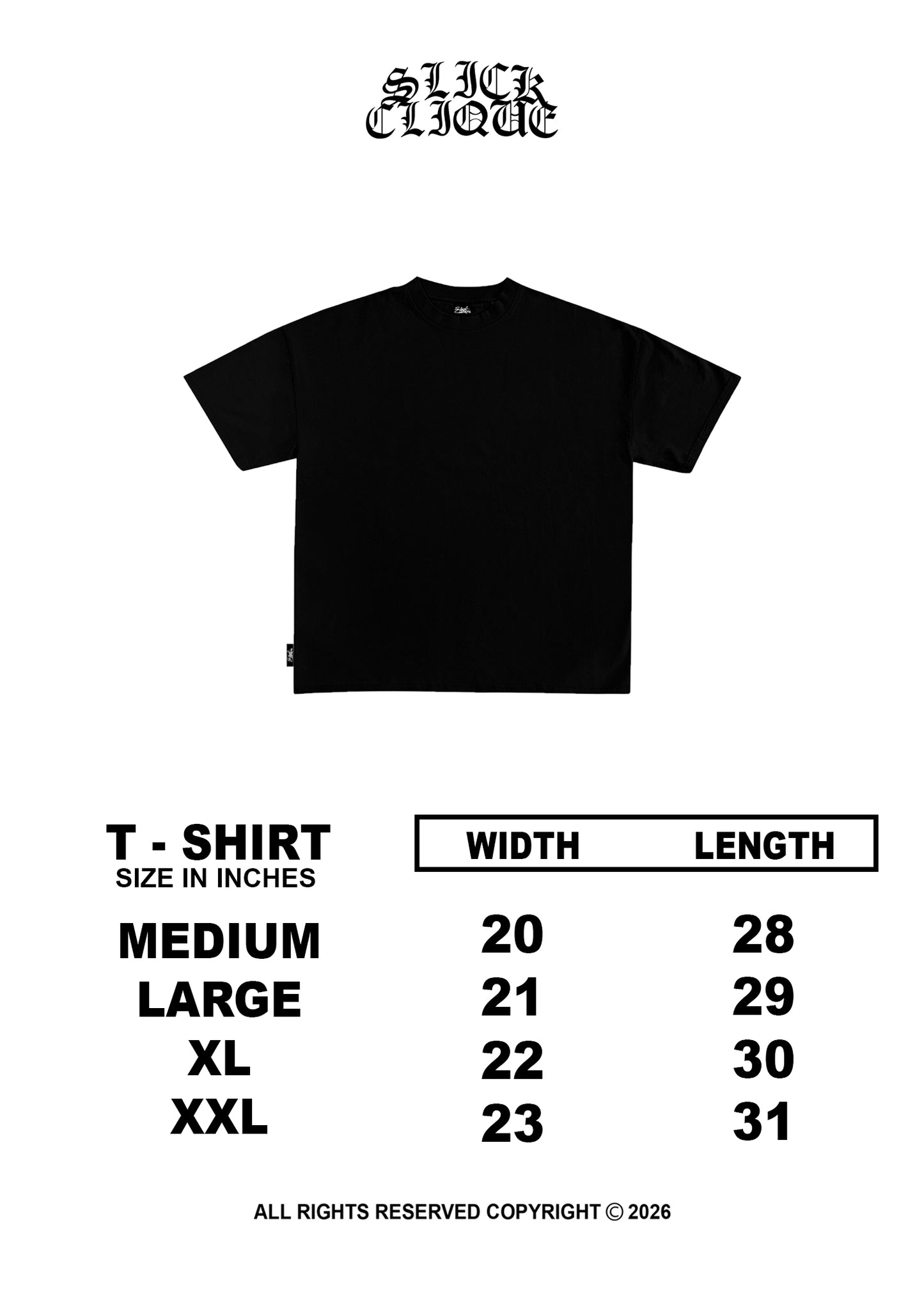 SLICK CLIQUE BENZ TEE