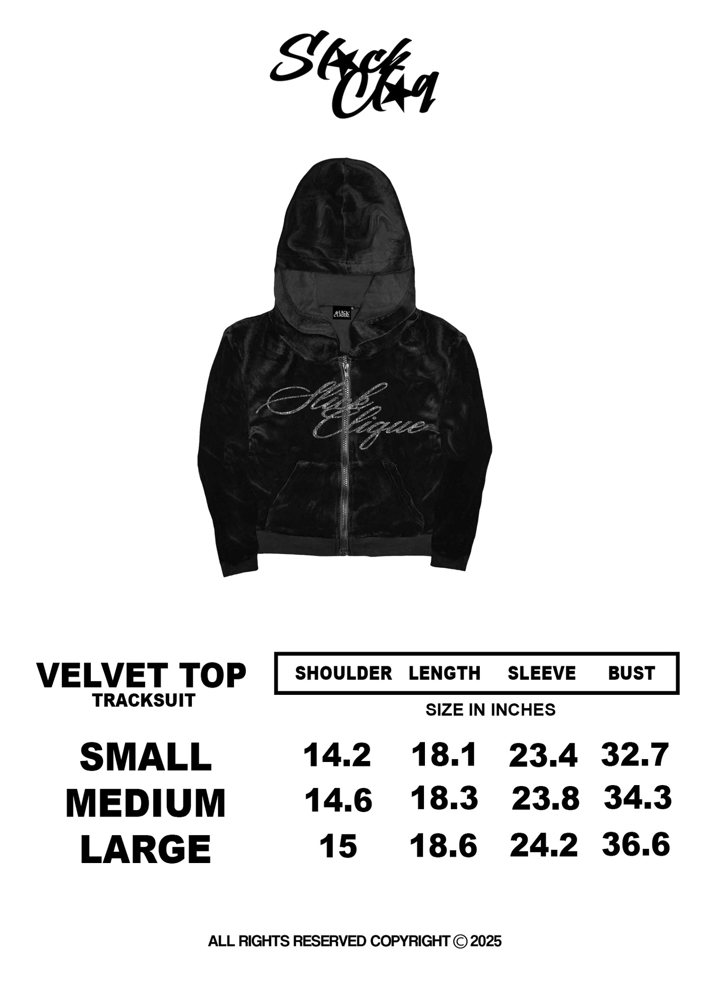 VELVET SET (GLITTER DESIGN)