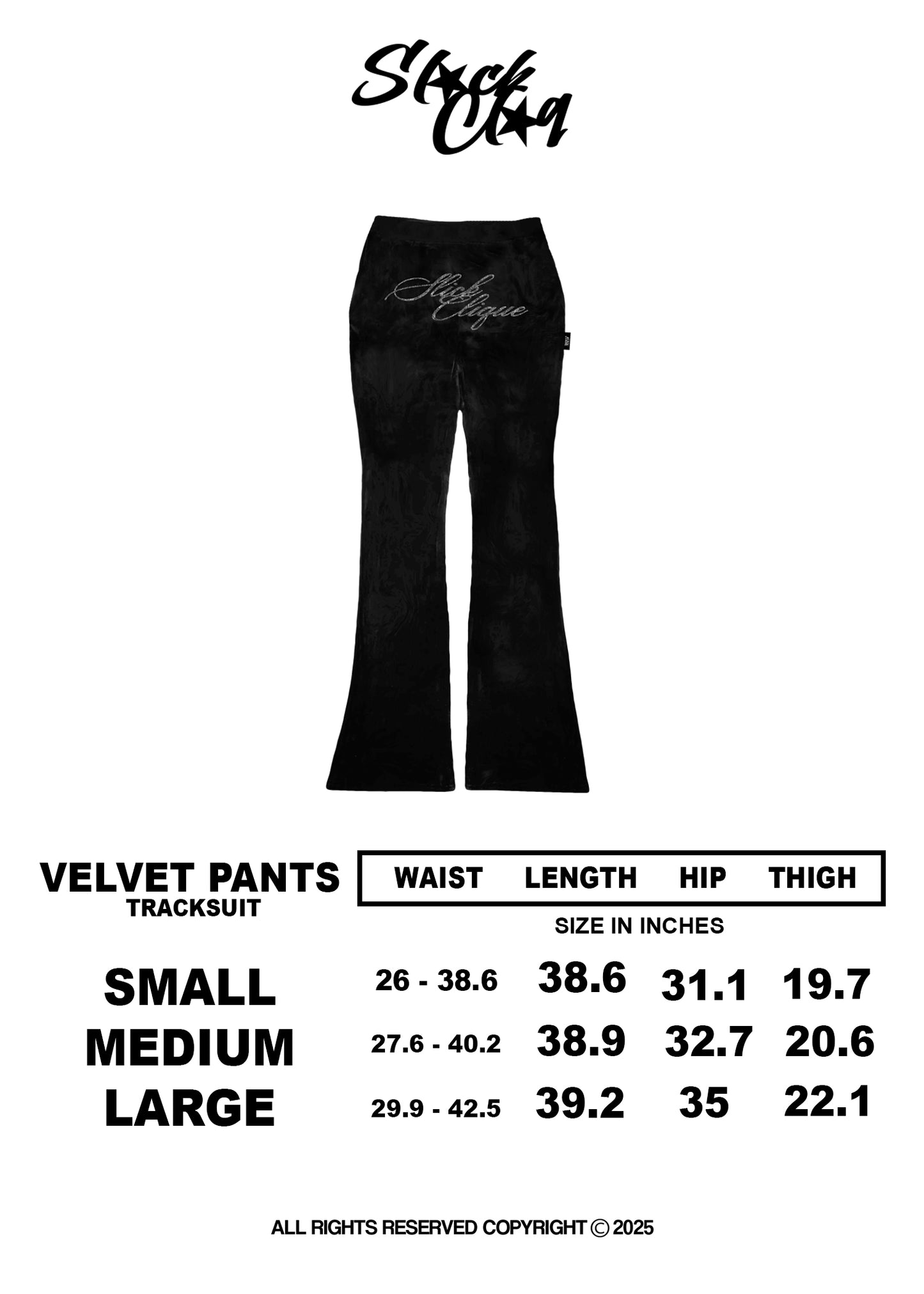 VELVET SET (GLITTER DESIGN)